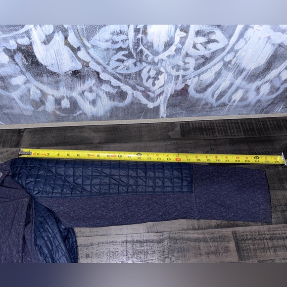 Michael Kors Women's Navy Blue Heather Winter Rain Coat Jacket SZ M​ - Picture 10 of 13